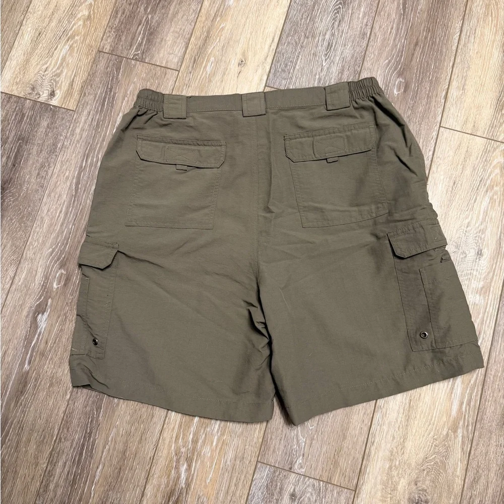 Reel Legends green Performance Shorts With Elastic Side waist for comfort